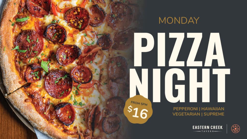 Pizza night promo