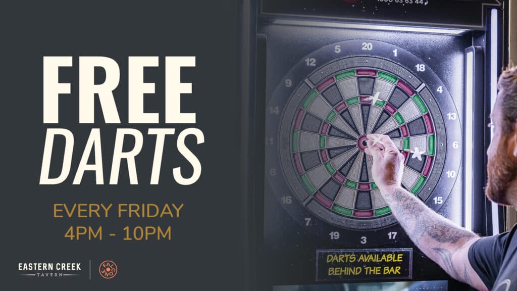 Free darts promo
