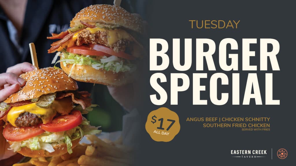 Tuesday Burger promo