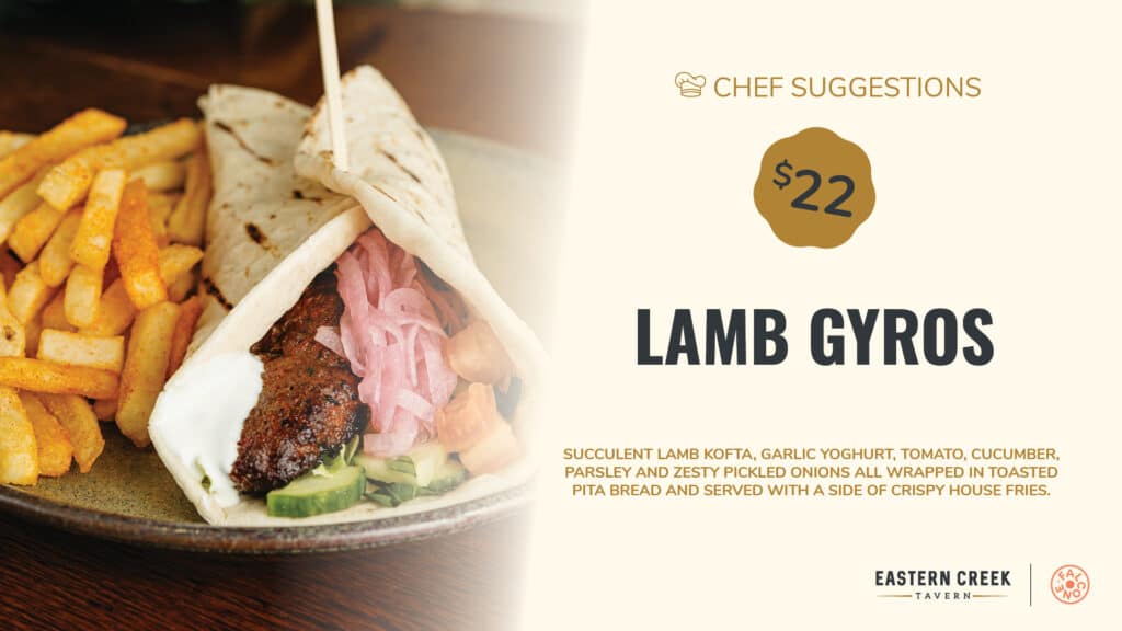 Lamb Gyros promo