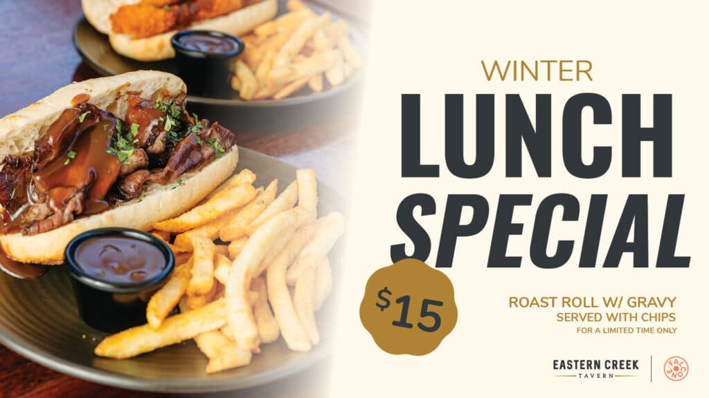 Roast roll lunch special