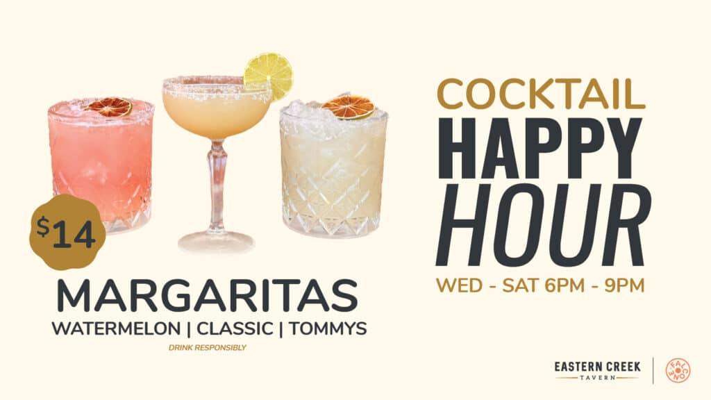 Cocktail Happy Hour promo