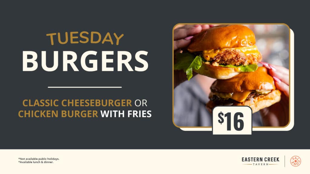 Tuesday Burger promo