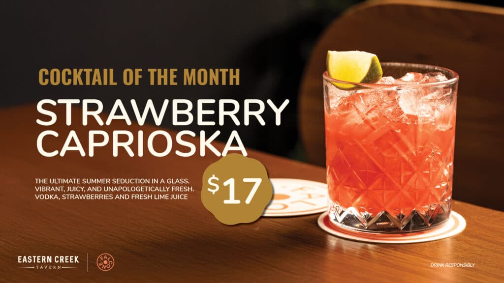 Cocktail of the month promo