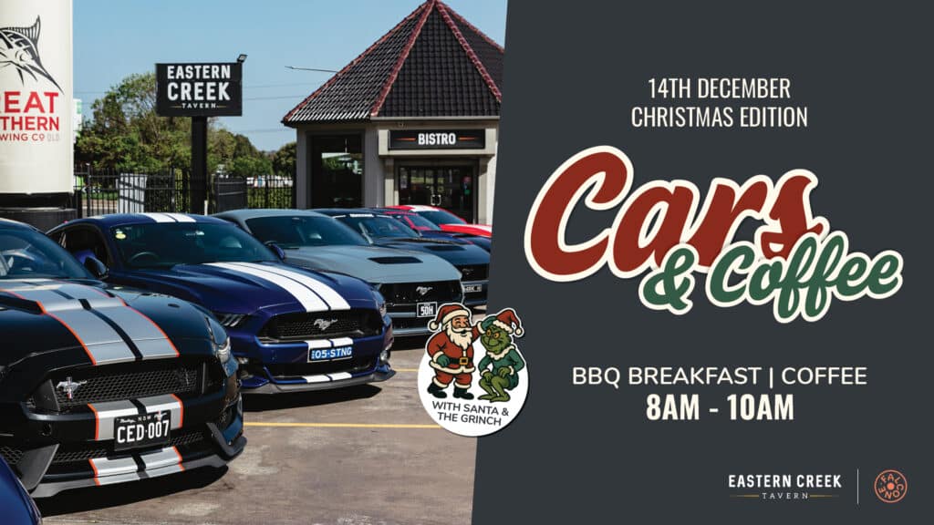 Cars and coffee promo