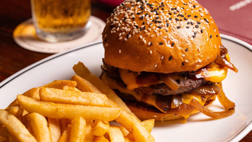 Cowboy Double with Fries