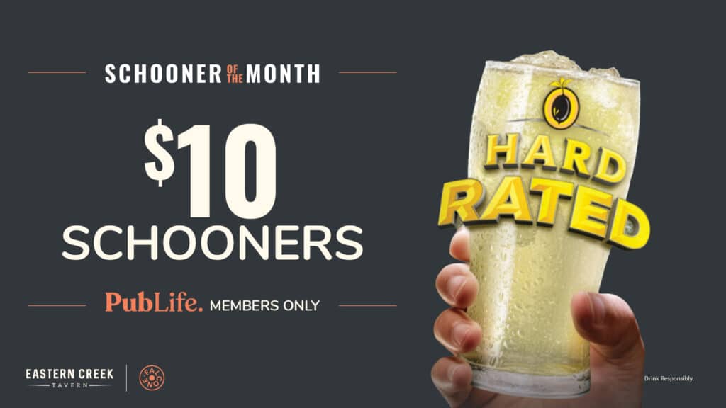 Schooners of the month promo