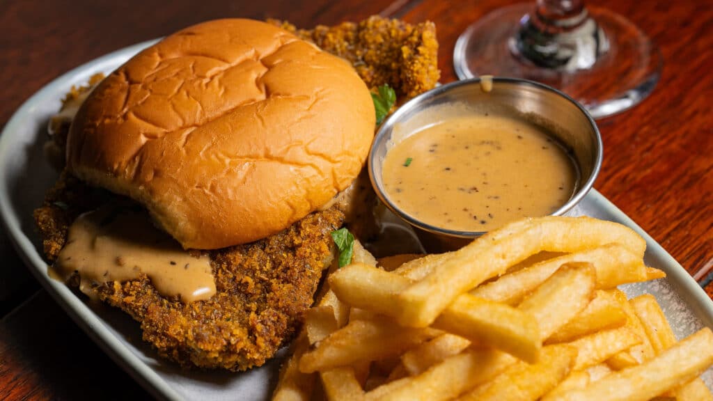 The Hot Mess Schnitty Burger